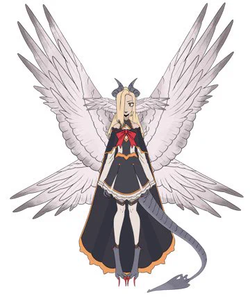 I think I want them to be a full dragon now that mimics a harpy? Also deciding if I wanna give them boobs or not Here is their original design! 