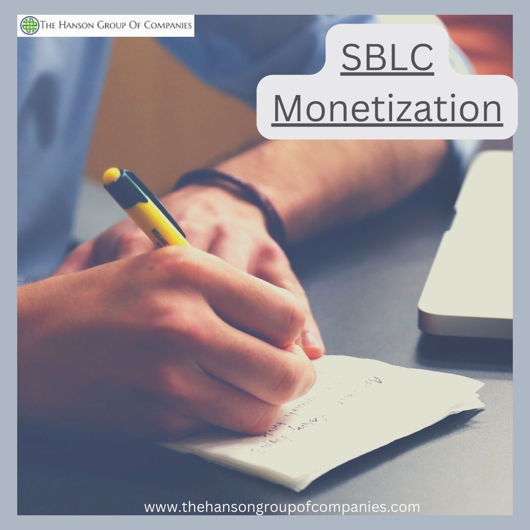 SBLC monetization is used as a credit option which can be used to raise funds to fulfil a specific need. Apply online so that you can monetize it in the future for your use. Read more: bit.ly/3HeGWdc

#SBLCMonetization #bankinstruments