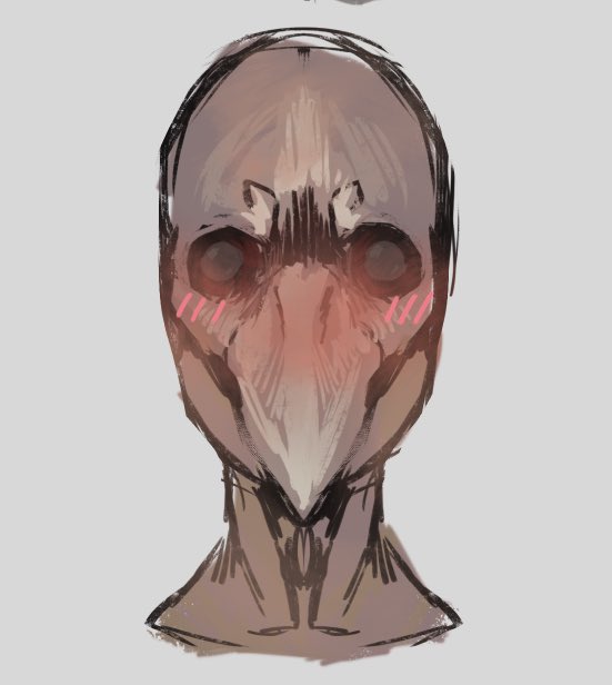 SCP - Containment Breach on X: SCP-966: Final concept art approved. Its  sleek, hairless body and piercing black eyes will haunt your nightmares.  Beware its ability to disorient and drain victims of