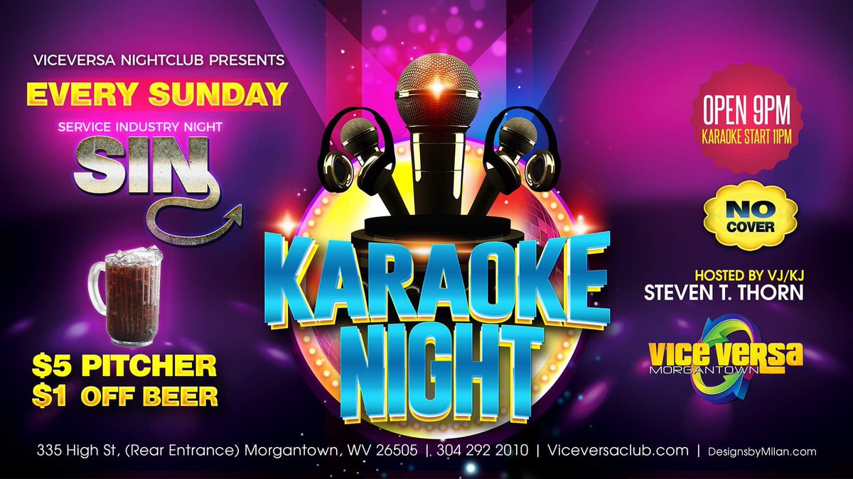 Welcome back students WVU. <a href="/ViceVersaWV/">Vice Versa</a> Great weekend to party, where the fabulous people party,  <a href="/montazmorgan/">Montaz Hazelton</a>