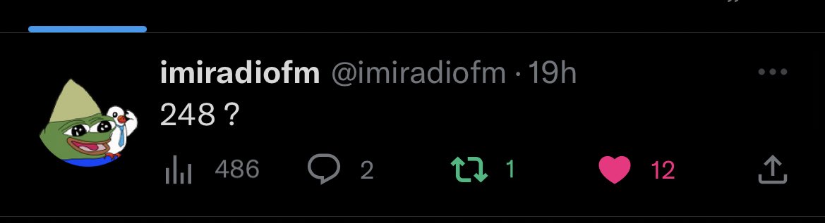 ⚠️UPDATE: Imiradiofm hat neulich einen Post gemacht mit der Zahl „248“. Könnte es sein dass in 248 Stunden etwas passiert oder ist das ein Code vom Doppelgänger Imi für etwas? Vielleicht steht diese Zahl auch für etwas anderes 🧐