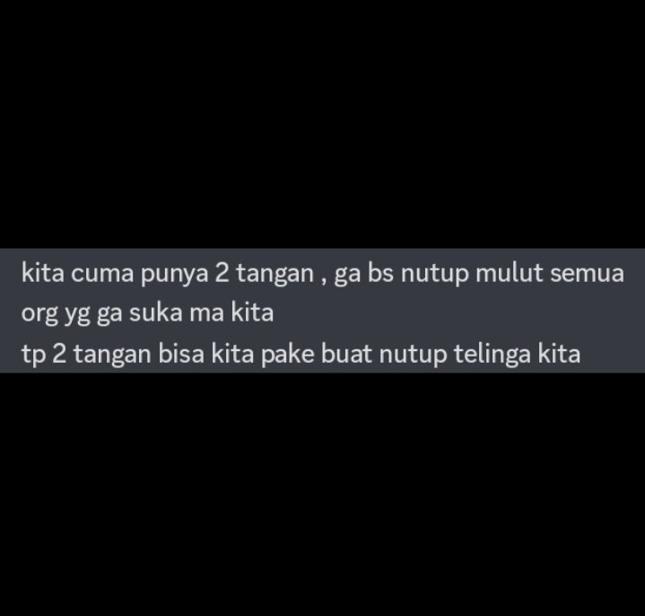 AlunaDiV's tweet photo. It's from my friend.

I hope it can make us strong.

Semangat ya untuk yang sedang berjuang memperbaiki diri walau pasti ada aja yang suka ghibahin. https://t.co/7YuKKvyoWv