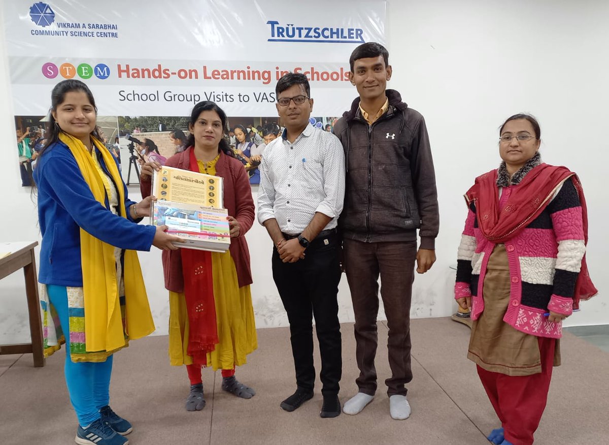 vascsc's tweet photo. #Support from @itstrueSpinning #Groupvisits #conducted by VASCSC. 81 students of Standard 6 to 8 along with 4 teachers Sarsav Primary #school #participated #STEM #handsonactivities #resourcematerial #takeaway #educationalpurpose #NEP2020inAction
@DSurkar https://t.co/h9whKWbQAb