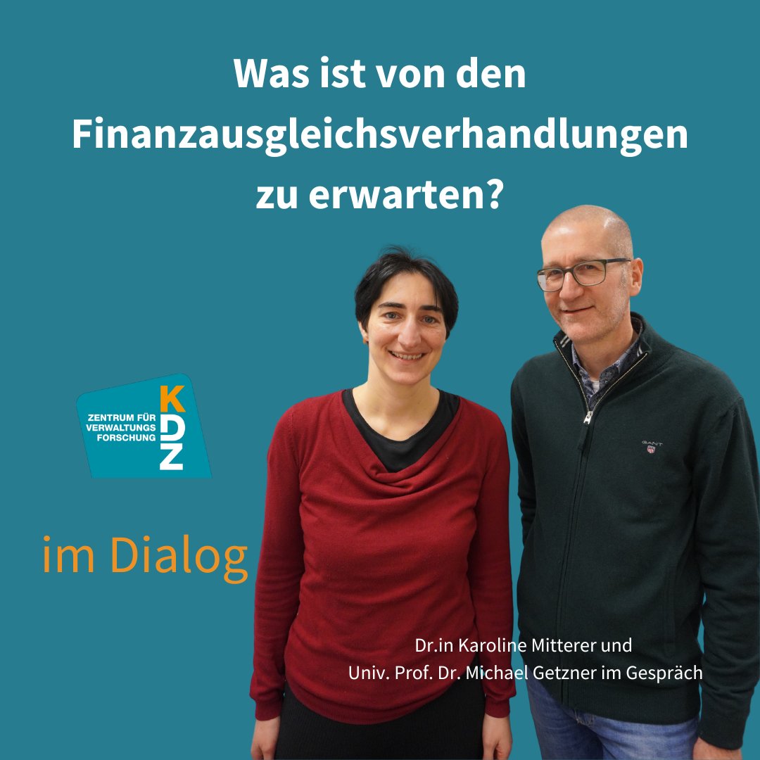 KDZ_Austria's tweet photo. Die neue Folge unseres Podcasts "#KDZimDialog" ist da!
@KaroMitterer diskutiert mit @GetznerM über den Finanzausgleich. #FAG2024
Hören Sie über alle gängigen Podcastplattformen oder unsere Website rein ▶👂 https://t.co/lq0E886d3n https://t.co/hXYI1bqmff