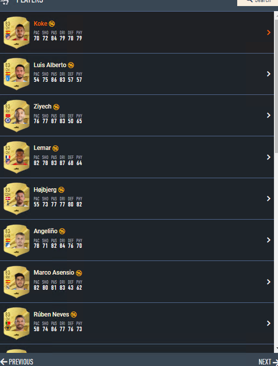 السلام عليكم حبايبي 
حساب فيفا 
كوينز صافي 550 الف 
شوية ريت 
والتشكيلة الي بالصورة 
السوق شغال بالسوني 
مقفل بالويب اب 
السعر 
150 ريال