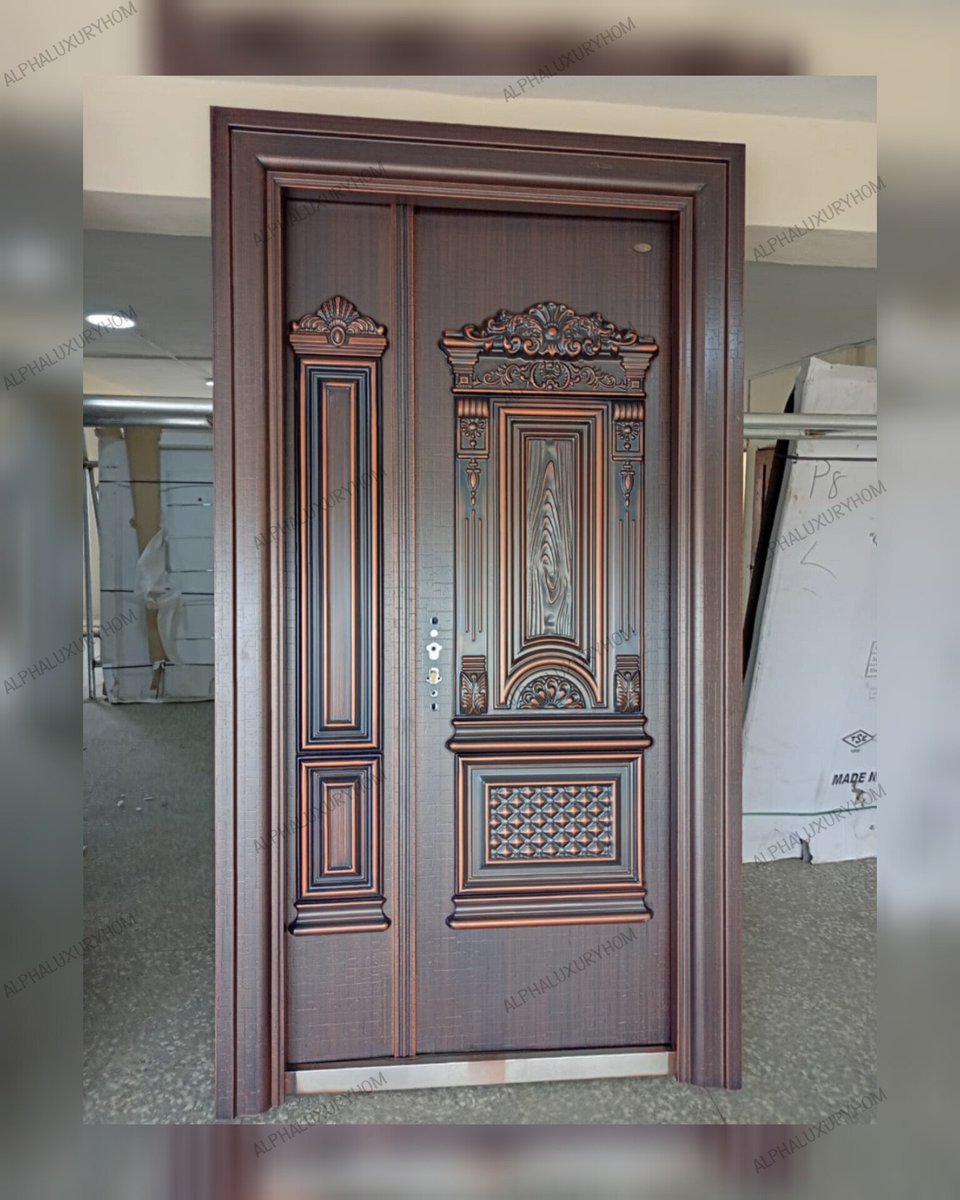 AlphahomeL's tweet image. Over length copper security doors
Size : 4 by 8
Price ₦550k
Suitable for main entrance or back door
Durability is assured ✅