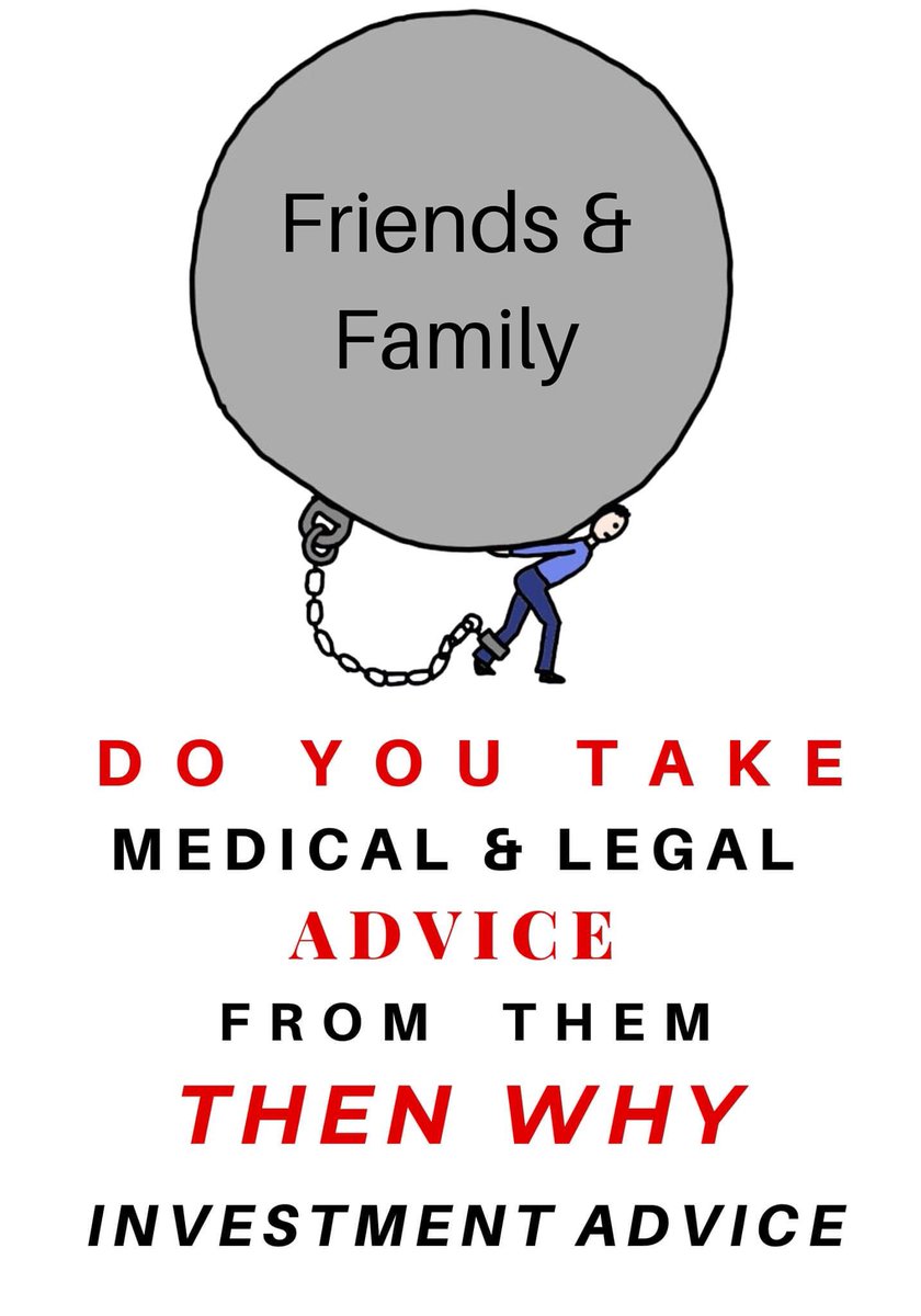 ManaviWealth's tweet image. Do you take Medical /Legal Advice from Friends &amp;amp; Family’s???
Then why Investment advice !!

#AdvisorZarooriHai #ManaviWealth #ForFinancialFreedom