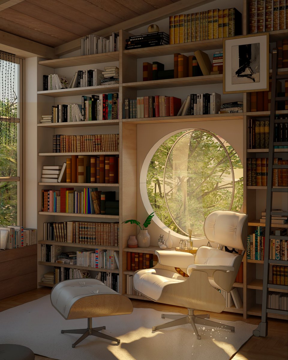 Omorphia1's tweet photo. What is your dream reading nook? 📚🍃 https://t.co/e5rcvmRGfA