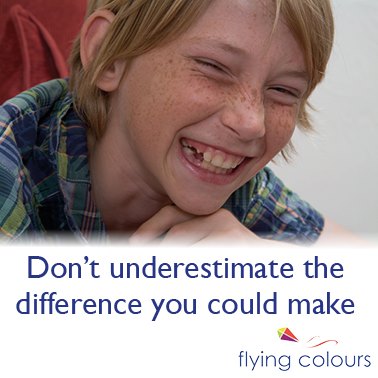 Charlie and Laura have fostered with Flying Colours for nearly six years. They say: Don't underestimate the difference you can make to a child's life. Read their story: bit.ly/315uBTo: Tel: 01948 302155
bit.ly/3ctanXu