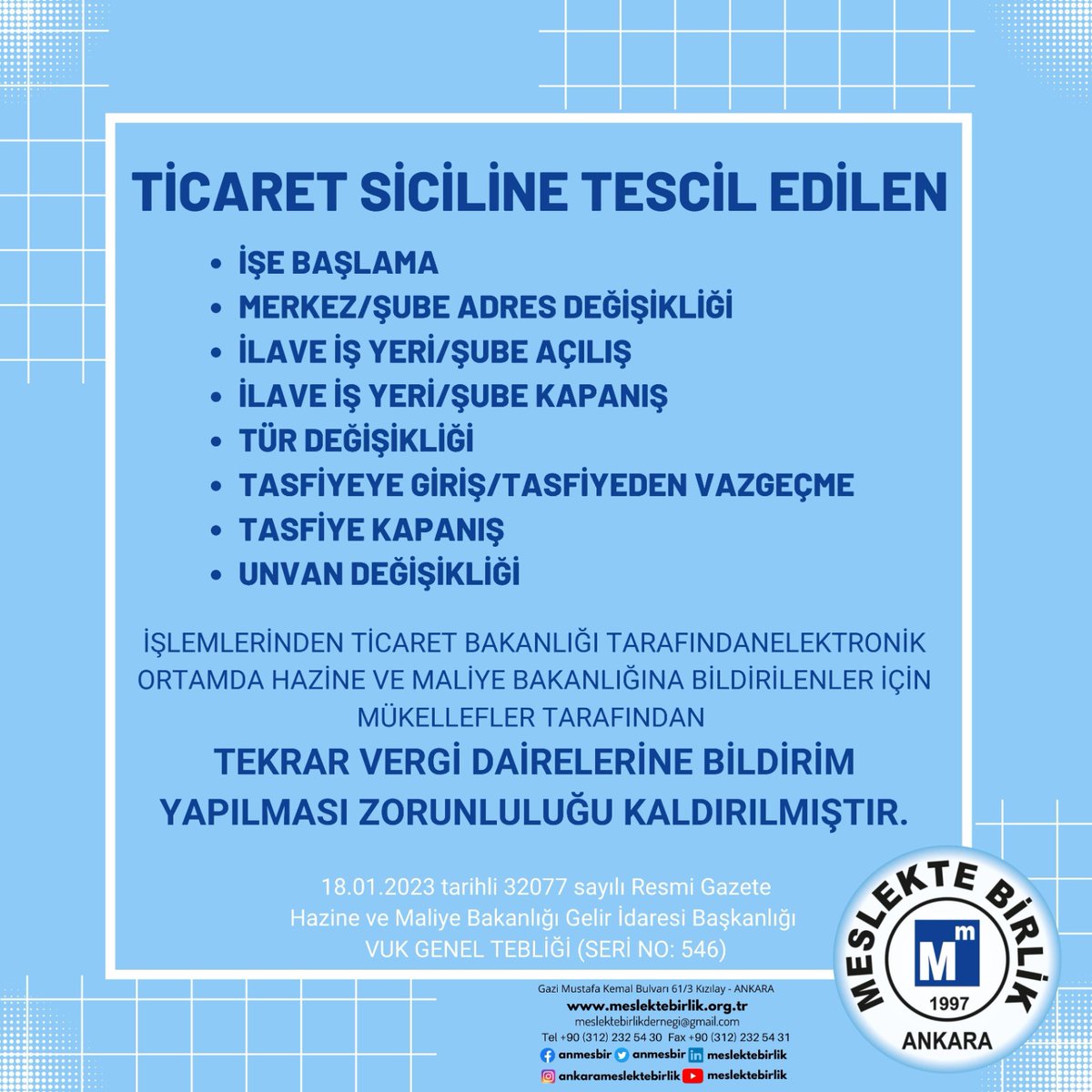 anmesbir's tweet photo. #ankaraticaretodası #istanbulticaretodası #izmirticaretodası #ticaretbakanlığı #ankara #smmmyeterlilik #SMMM #smmmanager https://t.co/YzHztzVpOA
