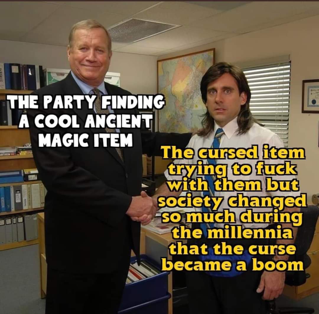 What'd the curse be?