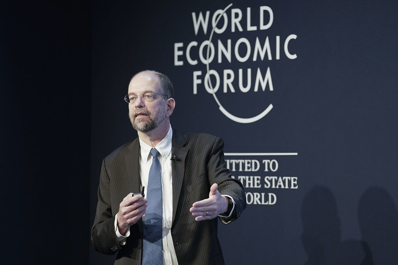 Dr Gill Pratt, #Toyota Chief Scientist and CEO <a href="/ToyotaResearch/">Toyota Research Institute (TRI)</a> explains the advantage of Toyota’s multi-technology path to #CarbonNeutrality at #Davos World Economic Forum  ➡️fal.cn/3vdSo
