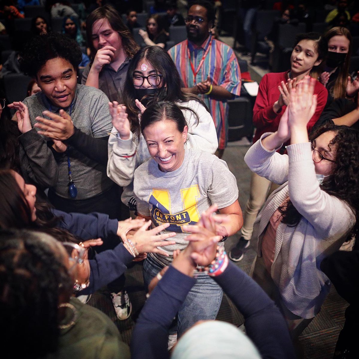 BTAssembly's tweet image. DuPont Middle School will have a beautiful tomorrow