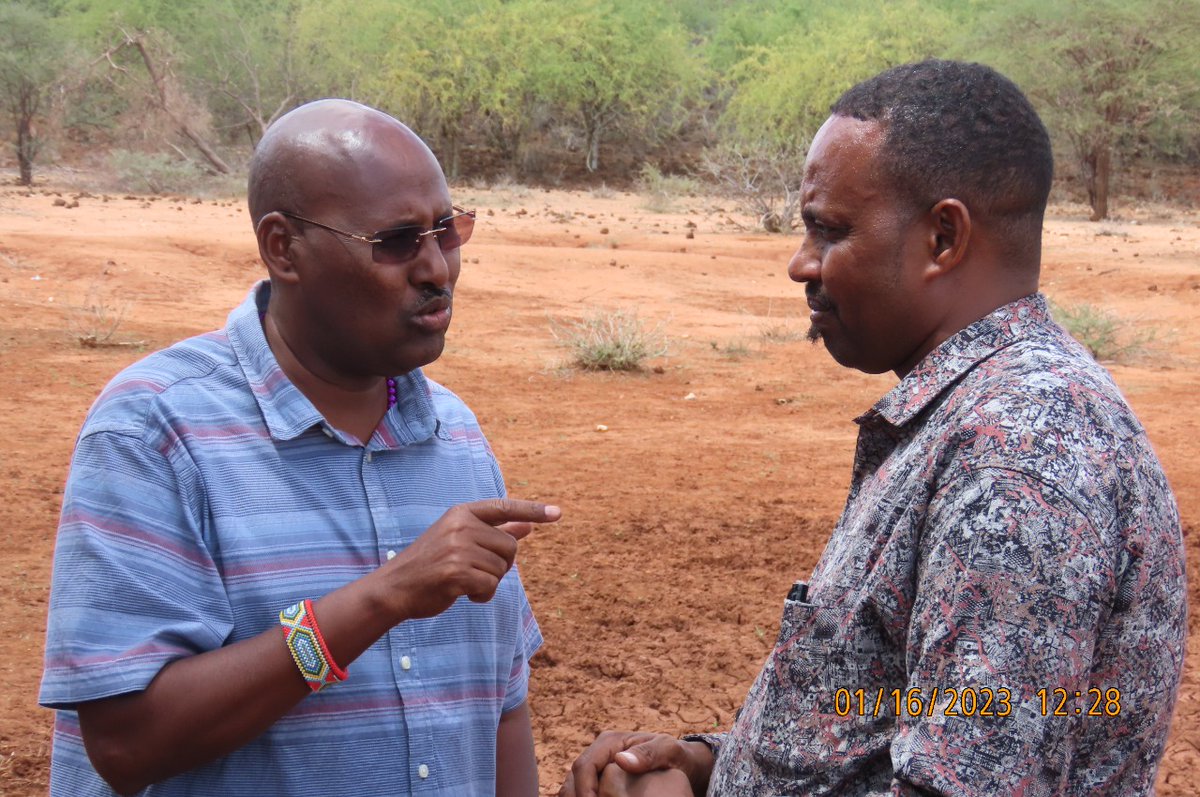 HonLemantaan's tweet photo. Articulating matters peace with my neighbouring and fellow leader from Laisamis, Merile ward Hon Burcha Daniel 

#HonLemantaan #HonBurcha #MyCommunityMyResponsibility https://t.co/psmvV1vvMa
