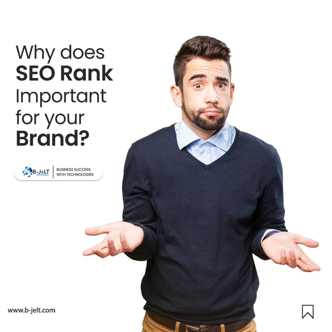 b_jelt's tweet photo. Why does SEO rank important for your brand? The answer is so simple your brand's SEO rank is important because it helps to determine where your website will appear in search results. https://t.co/472olW9WEB