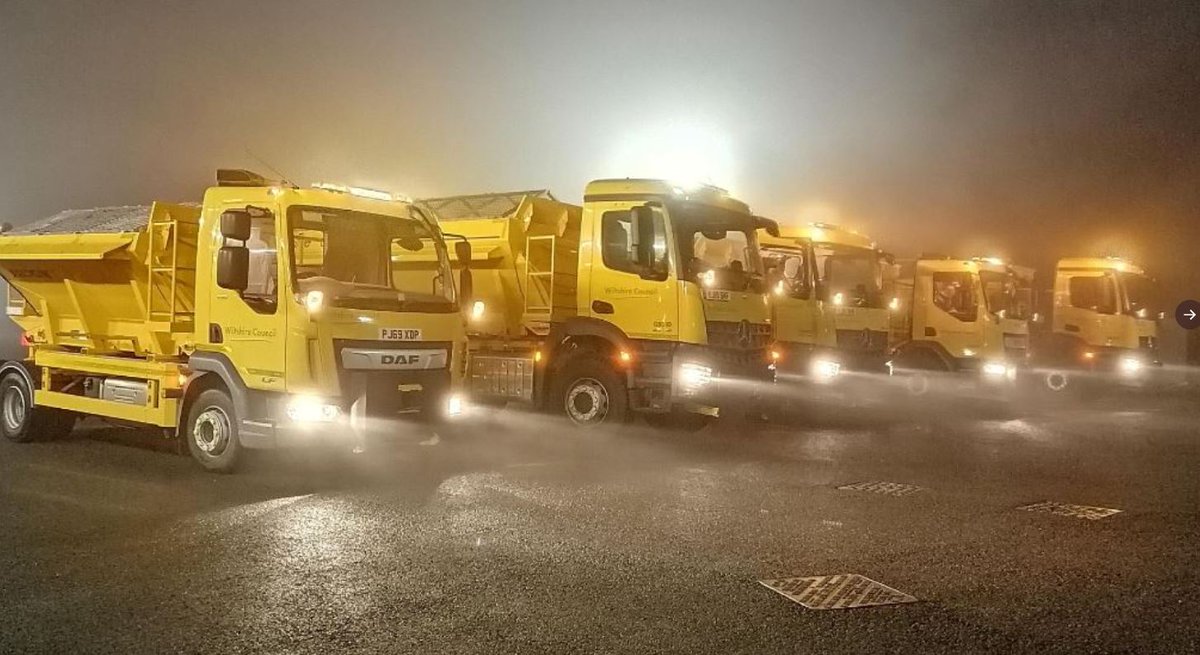 ⚠️ If you're heading out today, please take extra care on the roads ⚠️ 

❄️ Our gritting teams have been out all night, but please drive extremely carefully and assume there is ice present, even on treated roads. ❄️