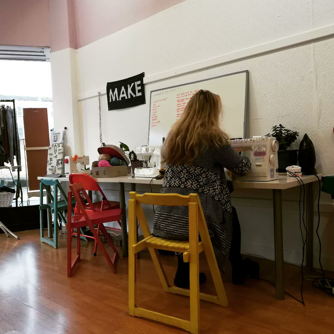 upcyclefashion's tweet photo. This is the @thread_republic pop-up textiles space in #Huddersfield @PiazzaHud @TempContemp until 15 March.
I'm a director of #ThreadRepublic CIC, a proud northern affiliate of #MendAssembly. Visit us to
💷 SHOP
🧵LEARN
✂️MAKE
☺️ RELAX
#localtextiles #repair #circulareconomy https://t.co/sQuHO3BB9W