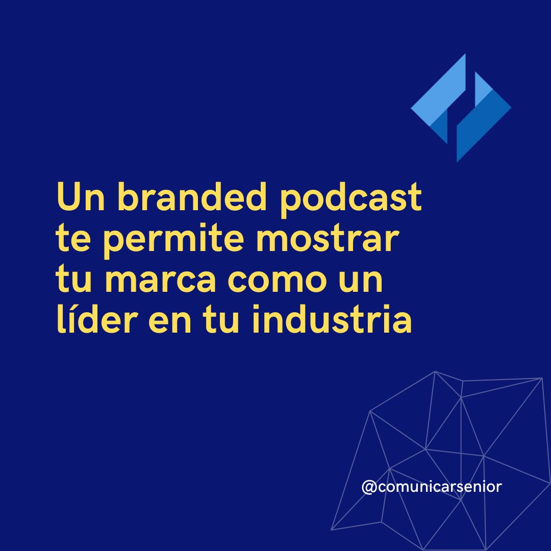 Sabes los que es el #brandedpodcast ?
en <a href="/comunicarsenior/">Comunicar En Senior</a> nos encantaría poder ayudarte a comunicar mejor lo que hace tu #empresa o tu mismo si eres un #profesional
para conocernos mejor visita nuestra web comunicarensenior.com