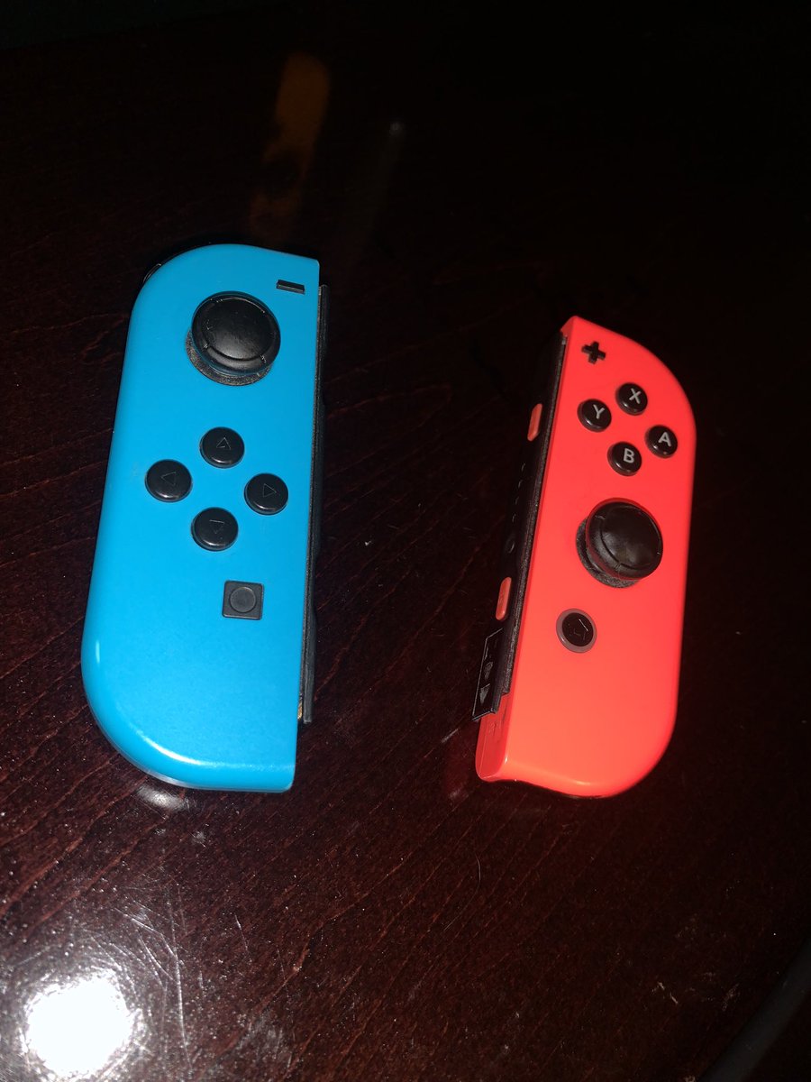 manuelspams's tweet image. RIP Light-Blue and Light-Red Joy-Con Controllers I used since 2018 and now they don’t work anymore cause it’s shifting on the buttons and stuff, Going to miss them but I’m getting new ones anyway. (November 28, 2018 - January 18, 2023) #nintendo #nintendoswitchcontrollers