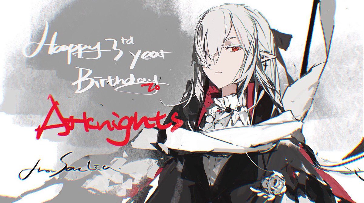 Happy 3rd Anniversary! To all Doctors!
#Arknights3rdAnniv #Messageinabottle #Arknights