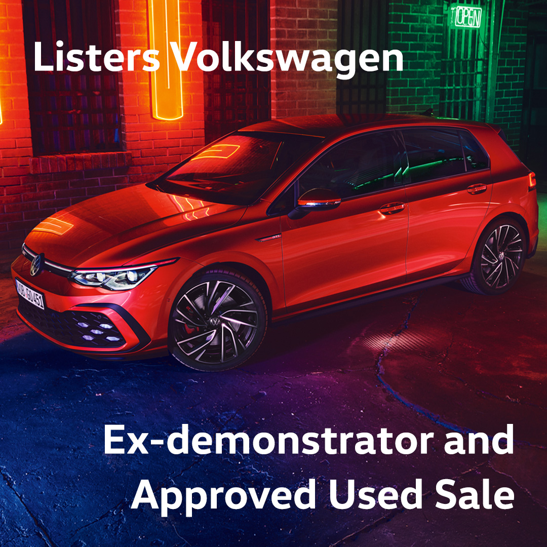 Save thousands at our Listers Volkswagen Used Car and Ex-Demonstrator Sale! Contact your nearest Listers Volkswagen Retailer to find out more.