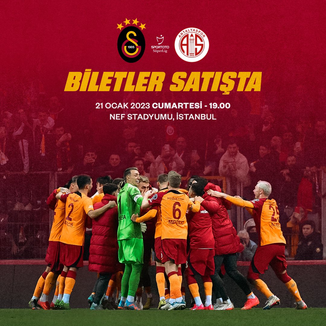 galatasaray maç afişi antalyaspor