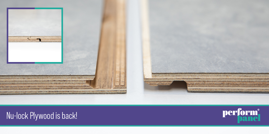 As birch plywood is the core of choice for tongue and groove, we have re-introduced Nu-lock Plywood to our panels. We can confidently offer high quality product to our customers, ensuring we meet their requirements, having sourced a reliable, sustainable and ethical supply.
