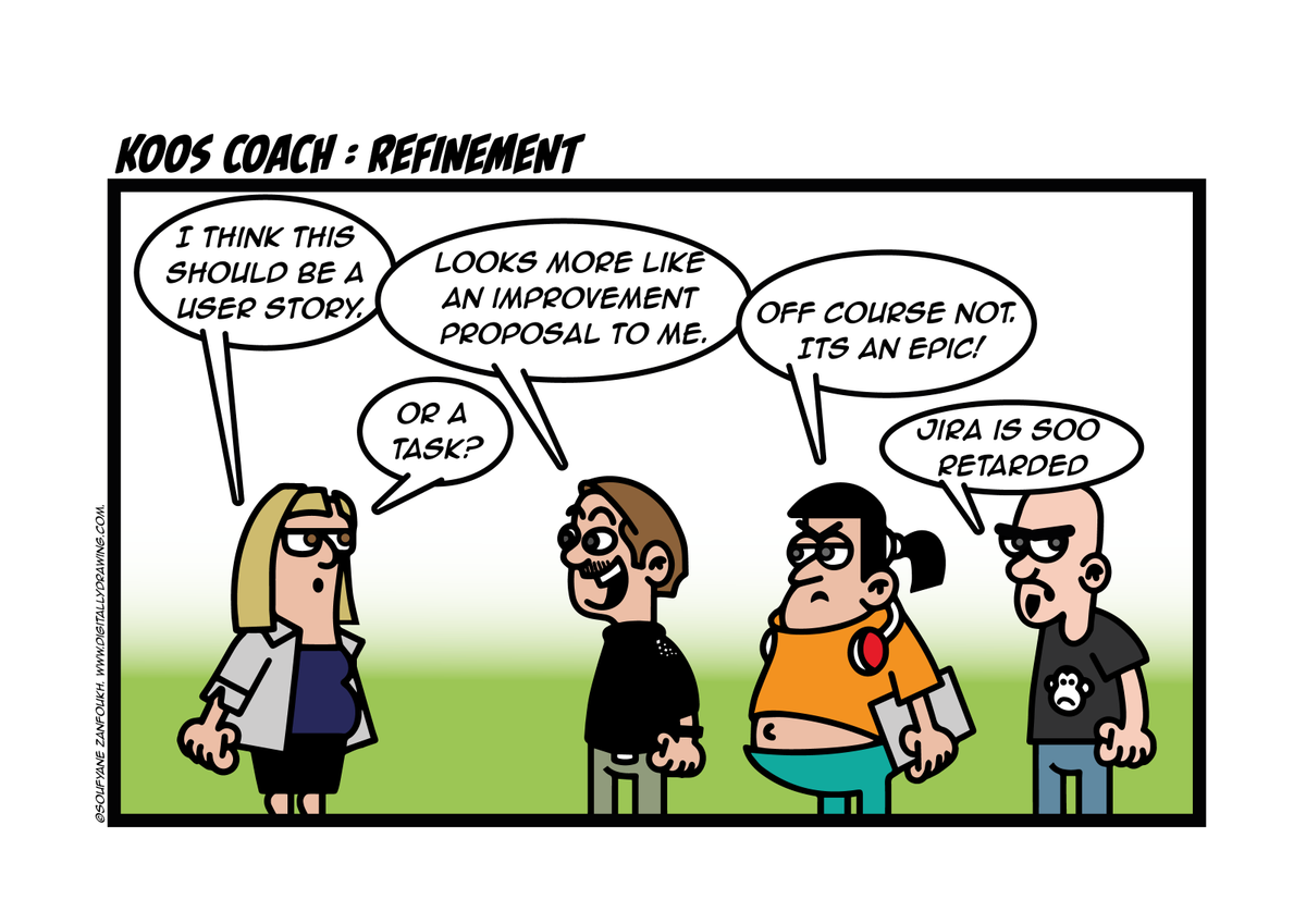 Koos Coach in: Refinement
#scrum #agile #kooscoach
kooscoach.nl