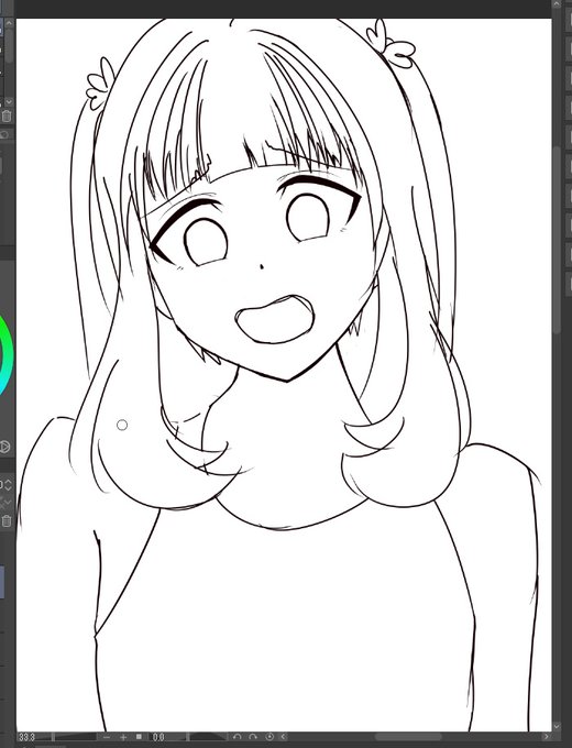 男の娘を描くときは肩幅や胸のあたりを助成を描くときとなるべく異なるように意識しながら描くように心がけています 