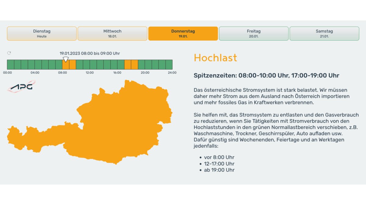 #Stromsparinfo: Wann es besonders sinnvoll ist, Strom zu sparen, können Sie in unserem #Powermonitor gezielt abfragen. #Stromsparen nutzt der #Versorgungssicherheit, spart CO2 und damit Kosten.  Mehr dazu: apg.at/powermonitor/#…
#Energiewende