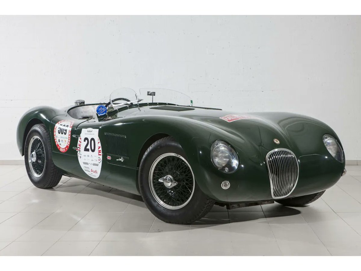 Classicmobilia's tweet image. This beautiful C Type Jaguar is a rare beast indeed and is probably the closest you can buy short of an original C-Type with its stratospheric prices.
classicmobilia.com/showroom/12961… #jaguar #lemans #ctype #classiccars