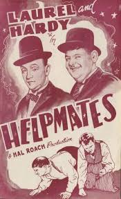 ClassicMovieHub's tweet photo. Stan: If I had any sense I'd walk out on you. / Ollie: Well it's a good thing you haven't any sense! #Helpmates #OliverHardy https://t.co/DAHpB8AtHW
