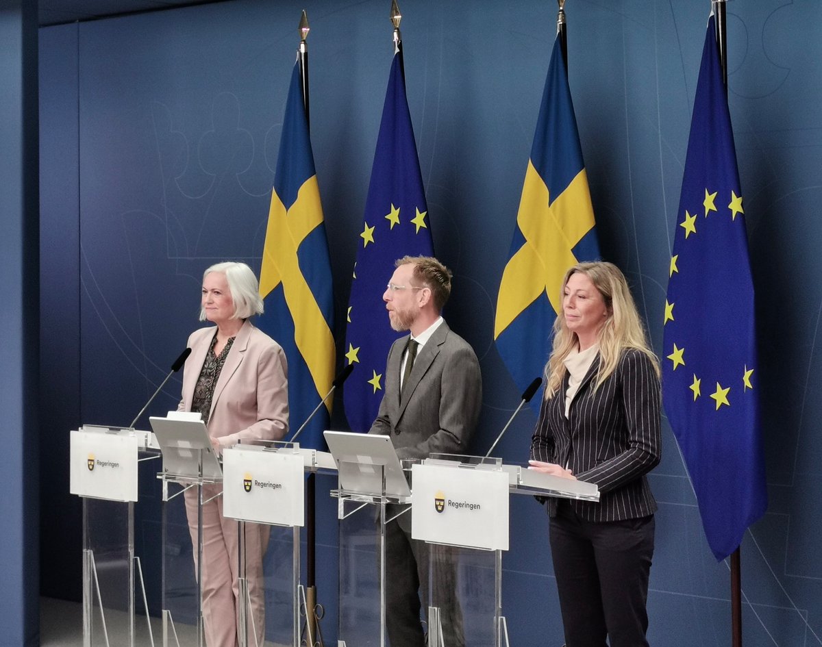 Efter konstruktiva samtal och givande förhandlingar, presenterade vi idag tillsammans med regeringen viktiga steg för att bekämpa den psykiska ohälsan och suicid. Men också för att säkra vårdens kompetensförsörjning i hela landet. #svpol