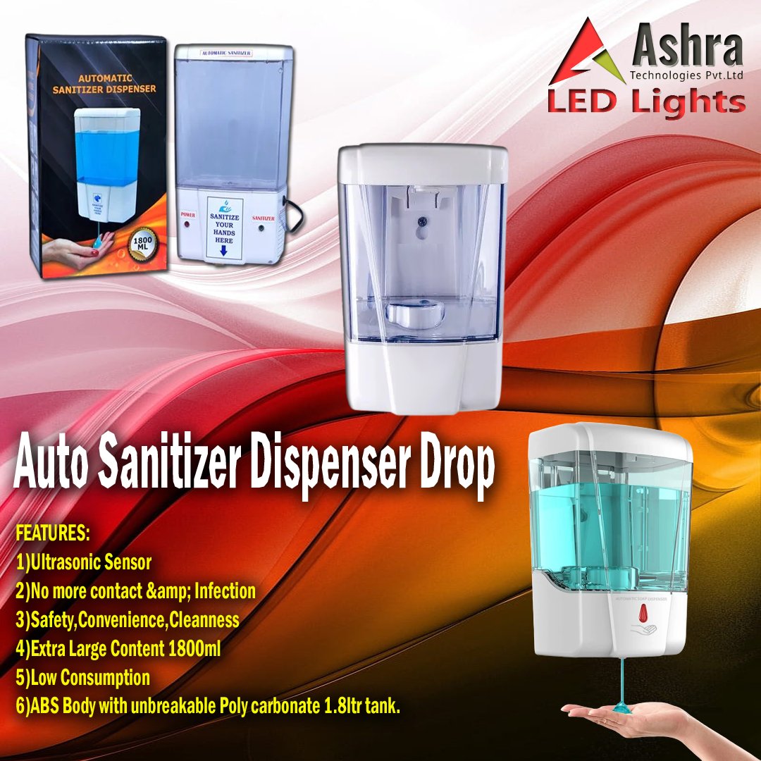Ashraelectronic's tweet image. Auto sanitizer dispenser......
#solar #solarsensor #sensor #dispenser #sanitizer #SanitizerDispenser #Latetst #viral #viralpost #posting #famous #new #newpost #Update #updatechallenge #famous #new #NewsUpdate #Latest #latesttechnology #newtrendchallenge #newtrending #viralpost