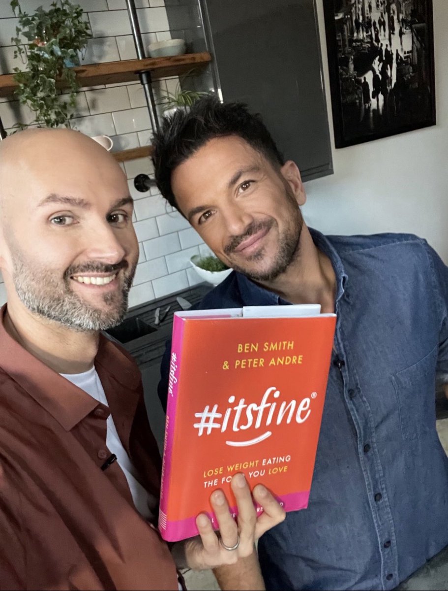 Today is one of those great days when we’re in a room full of people asking us all about the book 😃🎉📕🥳

CAN NOT WAIT for #itsfine to be released 😍😍😍 #weightloss #diet #newbook