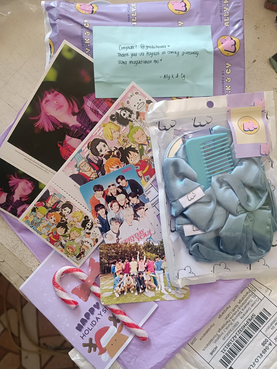 KanemotoPaji's tweet photo. Prize Received 📥 
Thank you po sa paGA🫣
Not expected po sa dami na ng sumasali🤭
Thanks din po sa freebies 😋🫶
God bless po sa inyu🤗🤍 https://t.co/rDBgTsPtXg