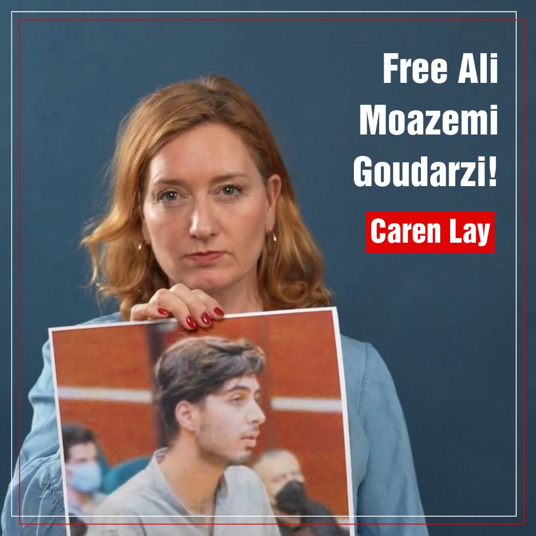 Ich bin in Sorge um #AliMoazzamiGoudarzi. Der 20-Jährige wurde im November in einem Schauprozess zu 25 Jahren Haft verurteilt. Seit 2 Monaten sitzt er für 25 Jahre im Knast, es gibt keine Information über seinen Zustand. Freiheit für Ali und alle politischen Gefangenen im #Iran!