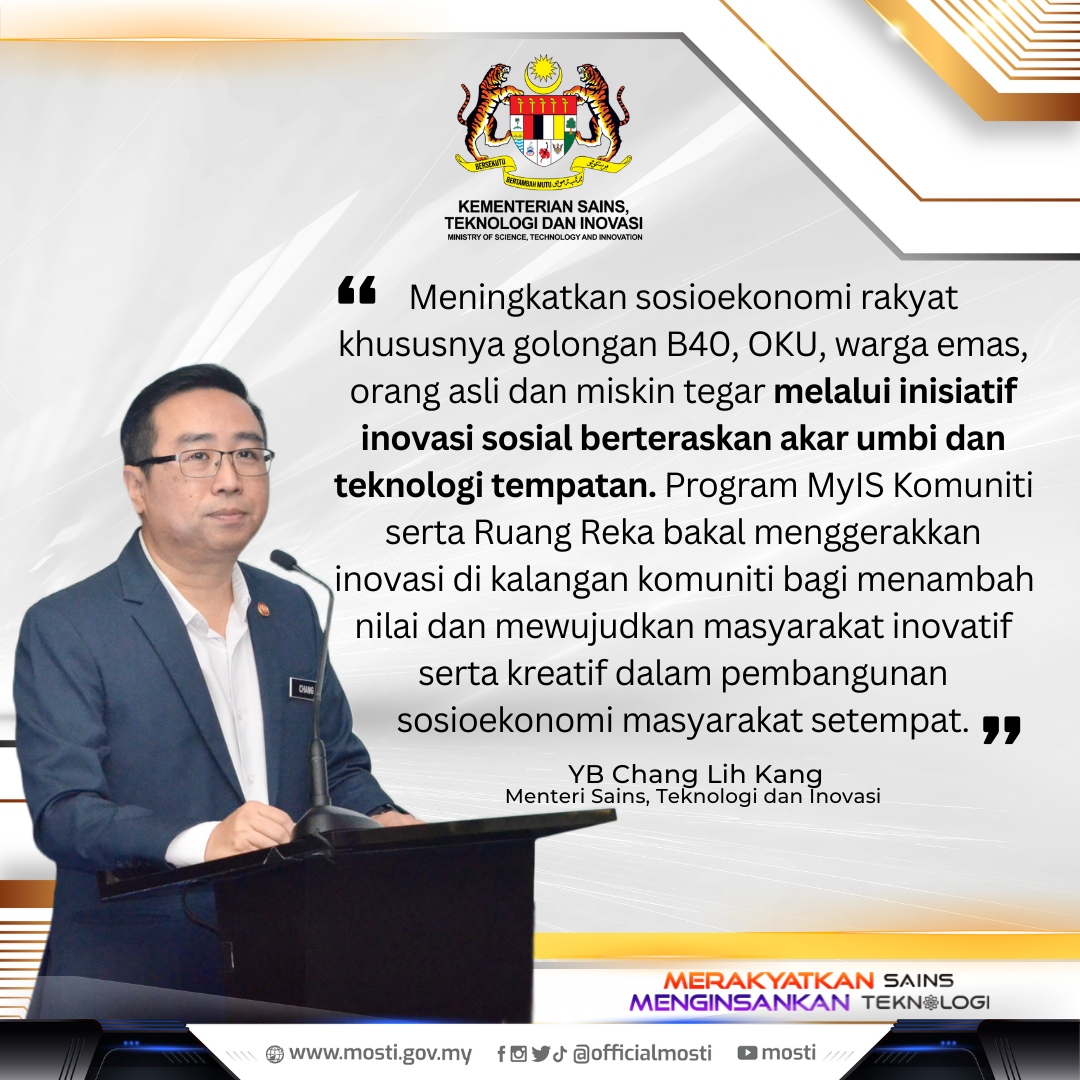 MOSTI tweet media