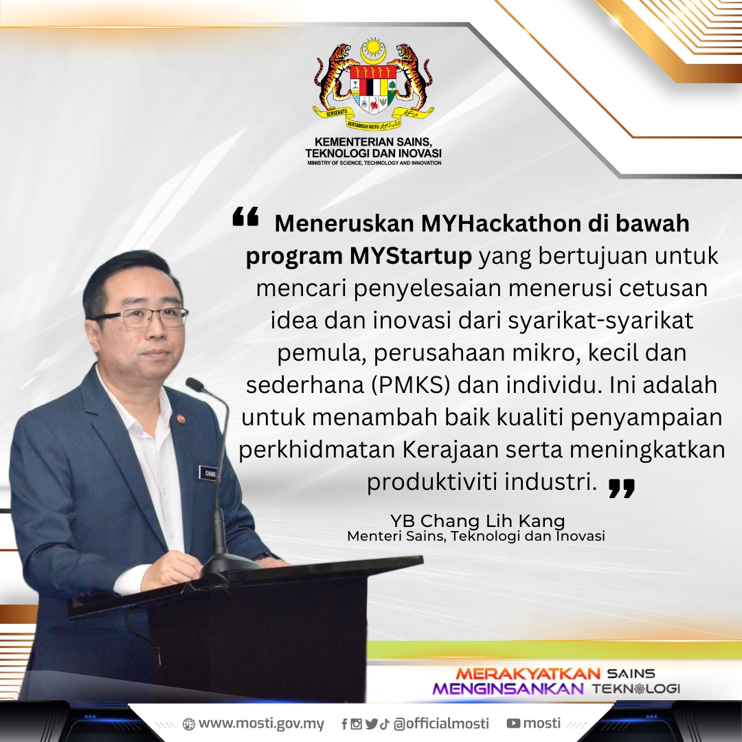 MOSTI tweet media