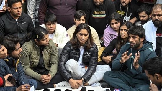 AmitShe94652259's tweet photo. #wrestlersprotest
@PMOIndia @barjbhushan @AmitShah 
@WrestleMania https://t.co/pR7tKs8gye