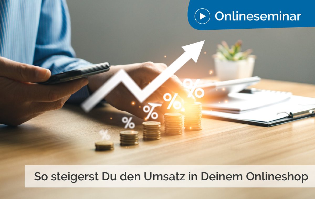 Du wünschst Dir ein paar Tipps und Tricks, um die Performance deines Onlineshops zu verbessern und Deinen Umsatz zu steigern? 📈

Dann komm auf alle Fälle zu unserem Online-Seminar:
📅 26.01.2023
🕐 15:00 - 15:30 Uhr

Melde Dich hier kostenlos an: bit.ly/3Wmar15