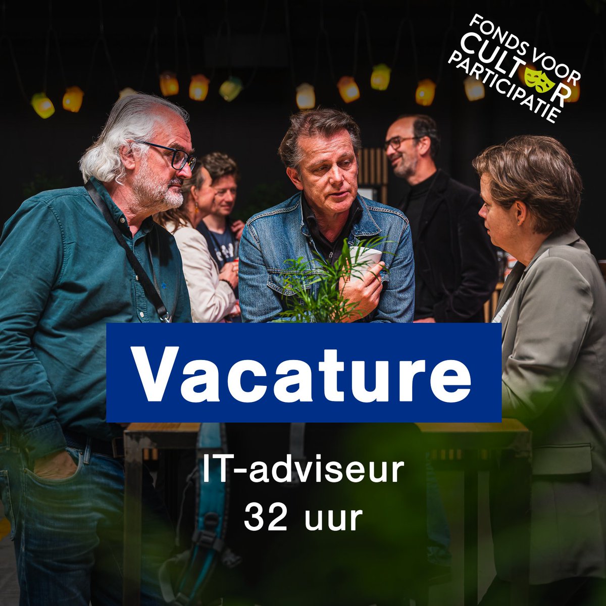 We zijn op zoek naar een ervaren IT-adviseur die de organisatie adviseert over IT-vraagstukken en de inrichting van IT-systemen.

🔹 Check de vacature: …s-voor-cultuurparticipatie.homerun.co/it-adviseur/nl