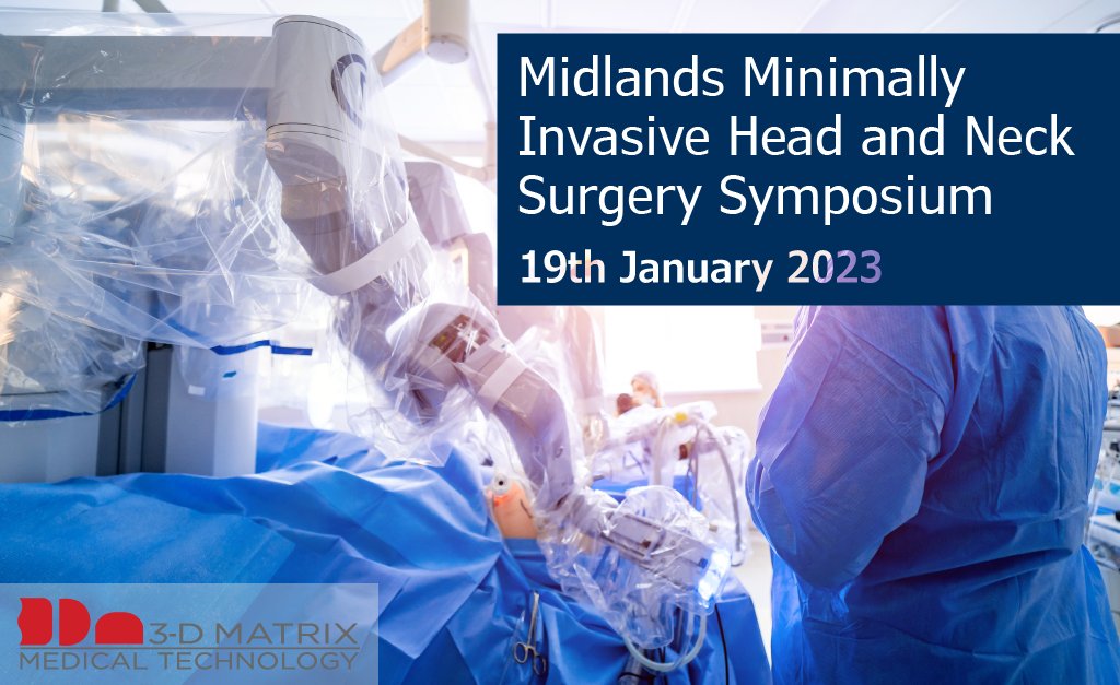 Today we're sponsoring the Midlands Minimally Invasive Head and Neck Symposium, led by Mr De, Mr Garas and Mr George!
#PuraBond #ENT #headandneck #MIS #robotics #course #healthcare #medicaldevice #peptidetechnology #readytouse #transparent #hydrogel