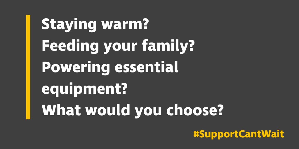 Today we’re uniting with more than 25 other charities to urge the Government to put disabled people and those with sight loss at the heart of its response to the #CostOfLiving crisis.

Please RT to show your support!

#SupportCantWait