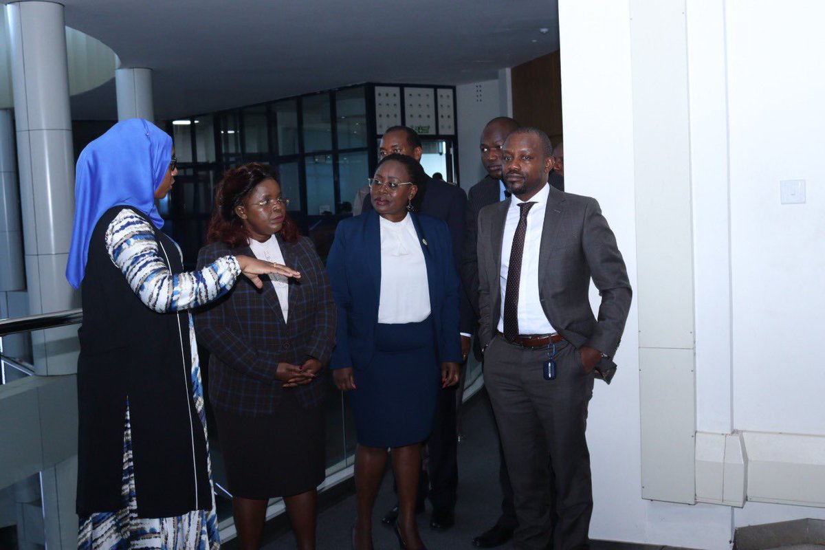 The Cabinet Secretary was also taken on a tour of the Standard Group studios and News room.<a href="/VybezRadioKE/">Vybez Radio</a> <a href="/SpiceFMKE/">SpiceFM</a> <a href="/radiomaisha/">Radio Maisha</a>