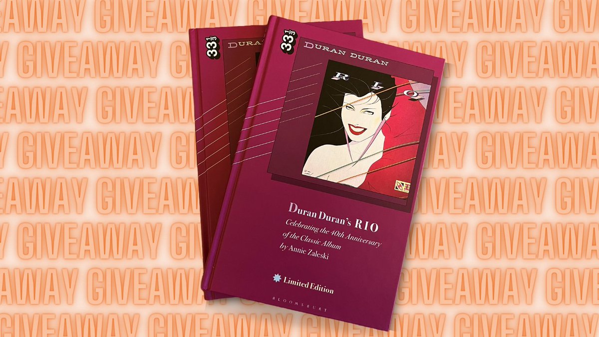 We've decided to brighten up cold January morning with a #giveaway! We've got 2 copies of <a href="/anniezaleski/">Annie Zaleski</a>'s limited ed <a href="/duranduran/">Duran Duran</a>'s Rio to giveaway. RT this post by Wed 25th Jan to enter. We'll pick 2 winners at random on Thur 26th.

(Open to UK &amp; US residents only) T&amp;Cs below 👇