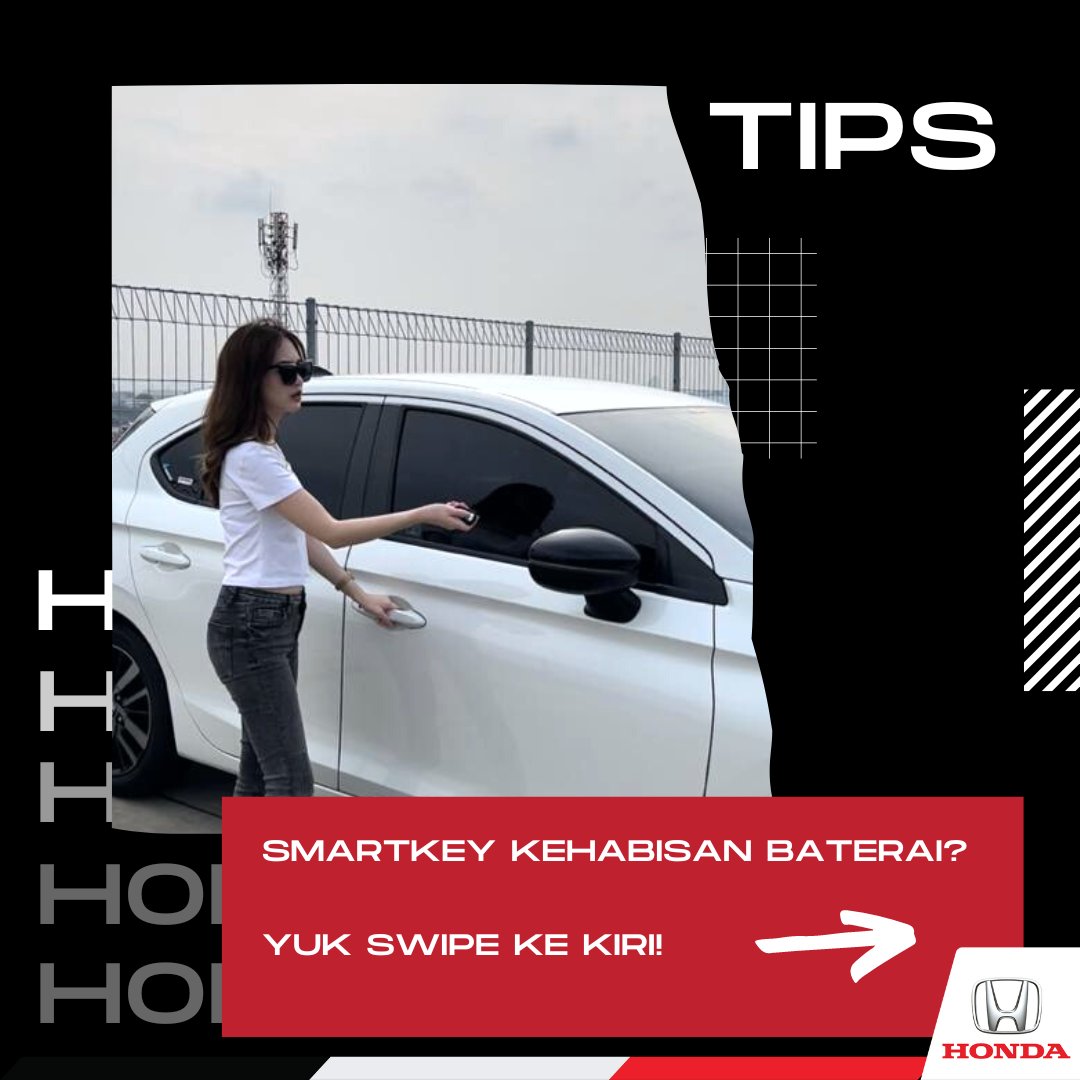 Honda_HJC's tweet photo. Honda Lovers, ada yang pernah mengalami kehabisan baterai Smartkey? Yuk simak tips kali ini!
#HondaTips
#Honda
#HondaJakartaCenter
#HondaJabodetabek
#HondaIndonesia
#HondaIsMe https://t.co/cM5RAmaAtZ
