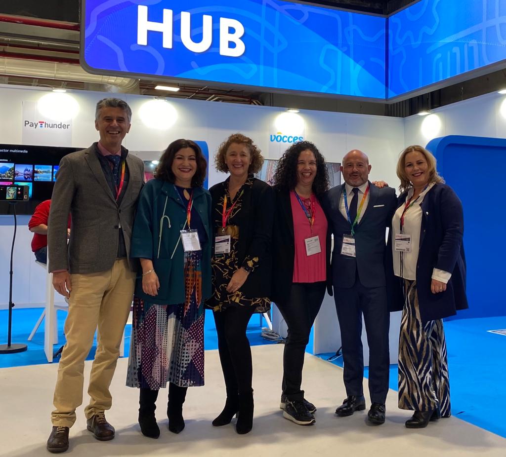 nexusandalucia's tweet photo. ¡A por el 2° día #Fitur2023! 💪🏻 ¡#EquipoLab!

#Fitur2023
#AndalucíaHUBenFitur
#AndalucíaLabenFitur
#AndalucíaenFitur
#todoesdecolorandalucía https://t.co/gKqvDsyRaz