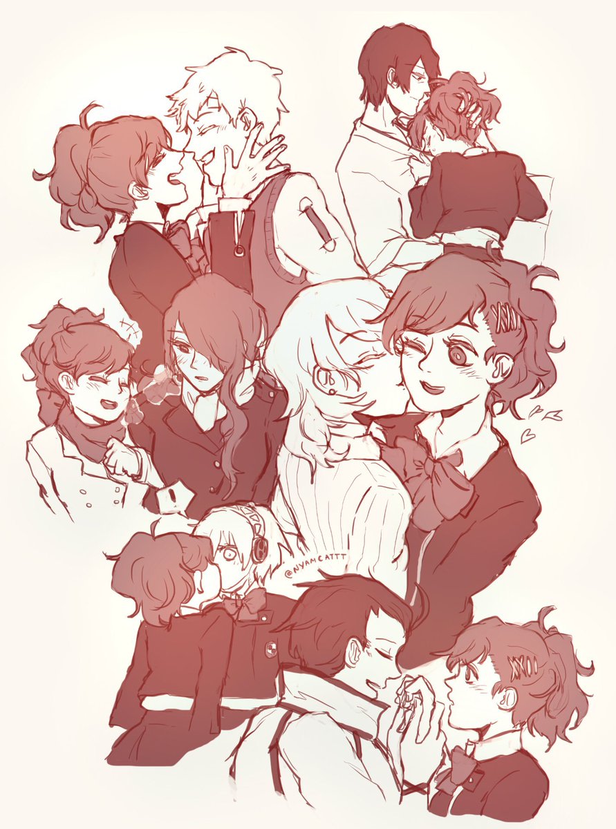 ハム子 「reposting some old #Persona3 art to hype」|nyamのイラスト