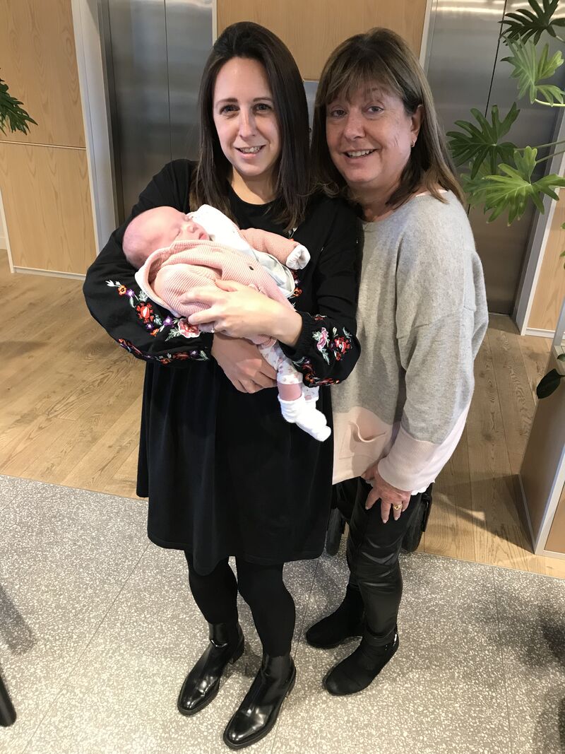 It was exciting to have had a visitor today! 😃

Lovely to see Hannah Marchant and her lovely baby Charlotte! 👶🏻

The newest edition to The Media Exchange family.